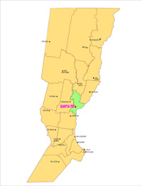 Mapa Santa Fe